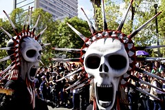 Desfile dia de Muertos en DF