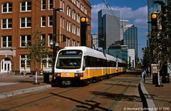 Dallas Stadtbahn 1996, 2005 und 2019