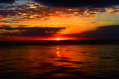 Sunset over Key Biscayne