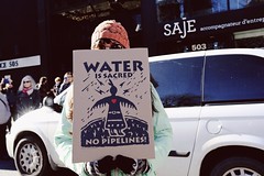 Montreal Standing Rock Solidarity Protest #NoDAPL