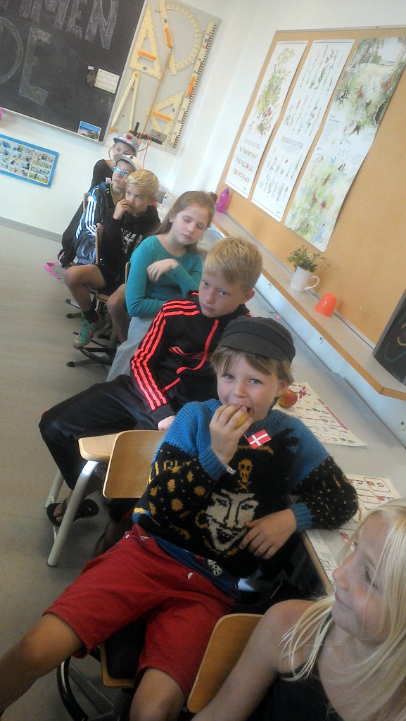 Første skoledag for Røskva