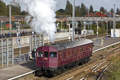 Steam Railmotor visits the Brentford branch