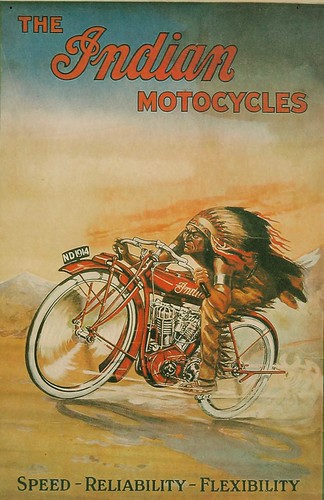 Indian Motorcycles Advertising from 1929.