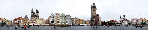Панорама Празької Староміської площі