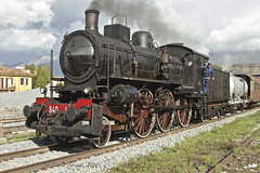 Gr.640 148 - Treno Speciale a vapore Avezzano - Roccasecca