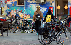 Smiley meets `street art´ !  - City Bremen (Ostertor/Steintor)