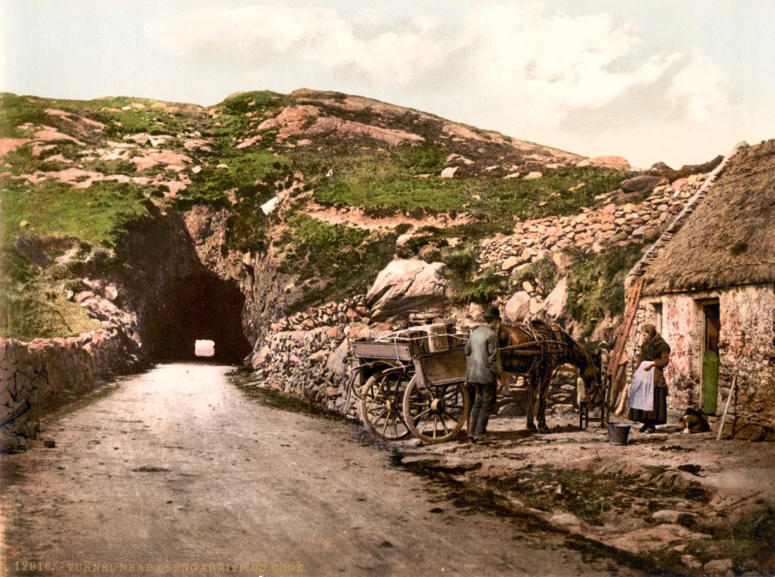 Tunnel near Glengariff. County Cork, Ireland