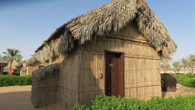 arabian nights village wooden hut