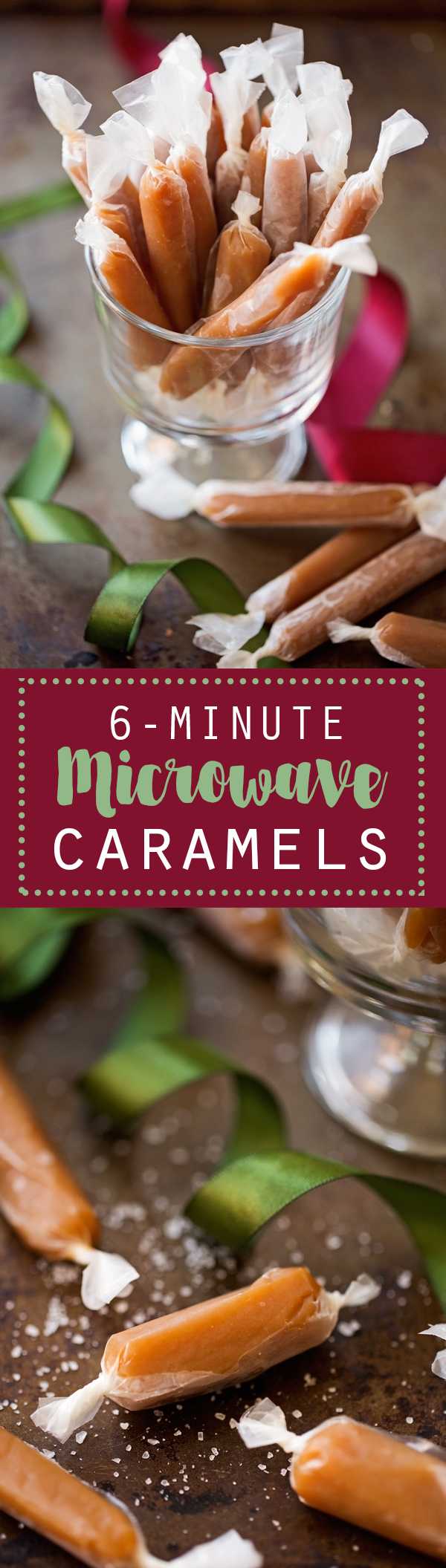 Easy 6-Minute Microwave Caramels - These take just 6 minutes in the microwave and 7 simple ingredients! Chewy Caramels just like Werther's! | #microwavecaramel #caramelchews #caramels | Littlespicejar.com