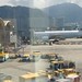 Aircraft at Hong Kong International Airport