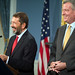 Mayor Bill de Blasio meets with and delivers remarks with Rome Mayor Ignazio Marino by nycmayorsoffice