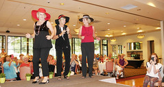 Villages Women's Nine Hole Golf Club Wine and Cheese Fashion Show