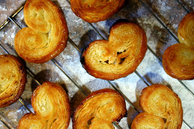 Inverted puff pastry, palmier