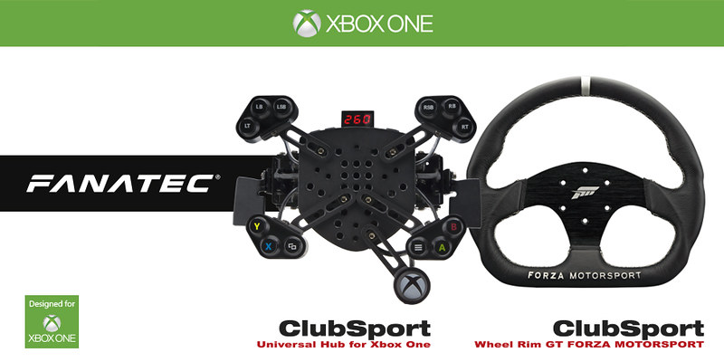 Fanatec Forza Motorsport ClubSport wheel