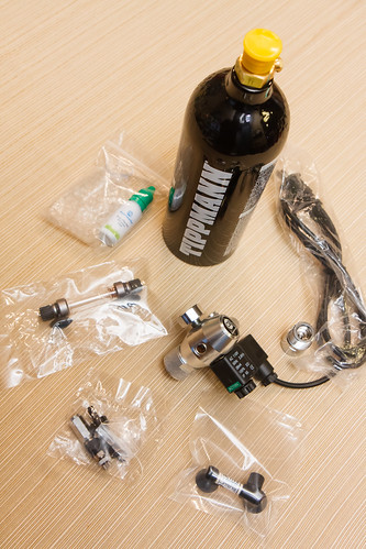 Components for an Aquarium Paintball CO2 system