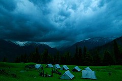 Sar Pass Trek - Tents