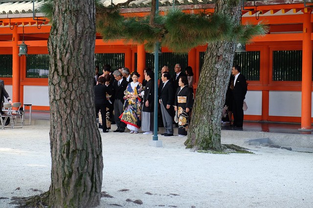 Wedding at Heian Shrine
