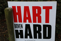 Hart boven Hard - Wake / action in solidarity with all victims of terrorism and war - Hasselt (B) 22-11-2015