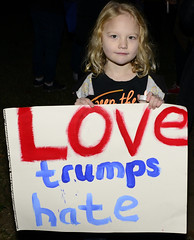 Love Trumps Hate Vigil DC 11/12/2016