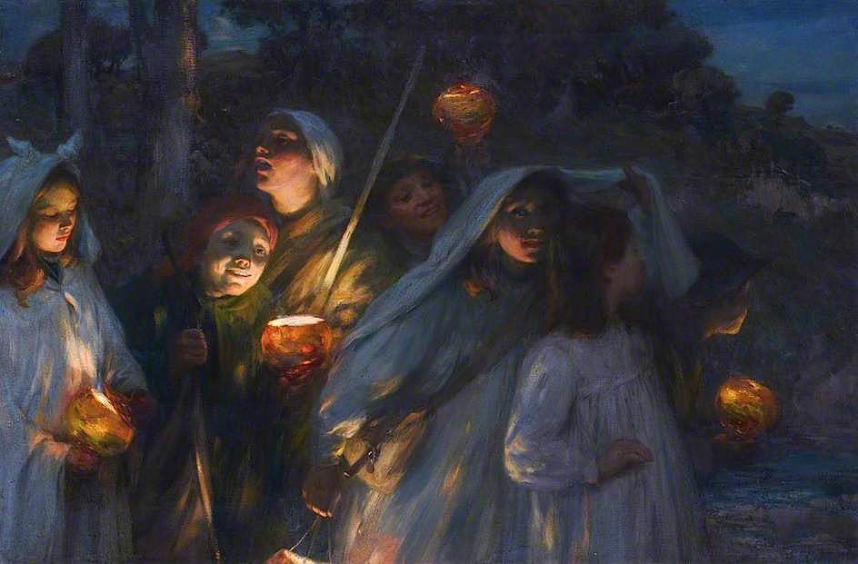 Hallowe'en by William Stewart MacGeorge, c.1911