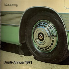 Duple 1971 product range.