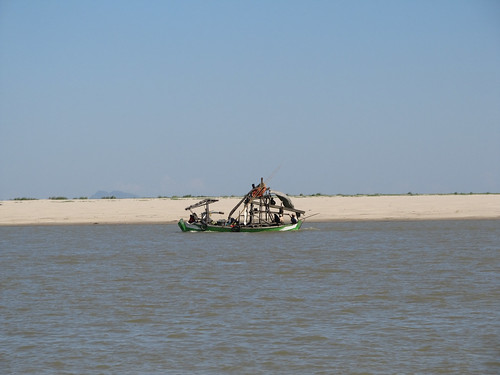 Trajet en bateau sur le fleuve Irrawaddy (de Mandalay à Bagan)