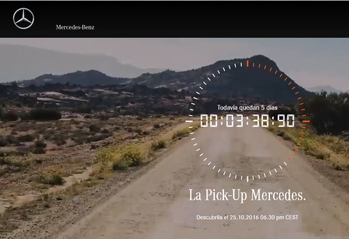 pickup mercedes countdown