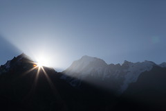 Sunrise at Kalpa कल्पा