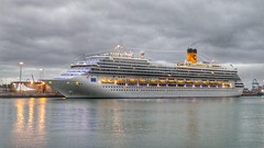 El Crucero Costa Mágica de Costa Cruceros en Las Palmas de Gran Canaria (15-08-2015)