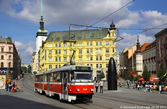 Brno (Brünn) Straßenbahn 1980, 1993, 2011, 2012 und 2015