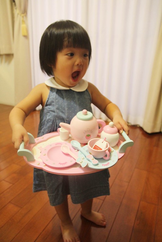 日本 Mother Garden 野草莓家庭餐館組、小白兔繽紛派對點心盒、野草莓公主茶具組