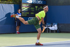 2015 US Open Tennis - Qualies - Guilherme Clezar (BRA) def. Nicolas Almagro (ESP)