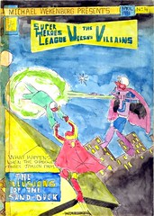 SUPER HEROES LEAGUE VERSUS THE VILLAINS (The Covers)