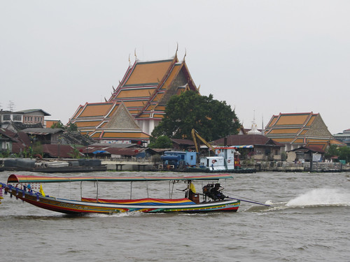 Bangkok: la rivière Chao Phraya