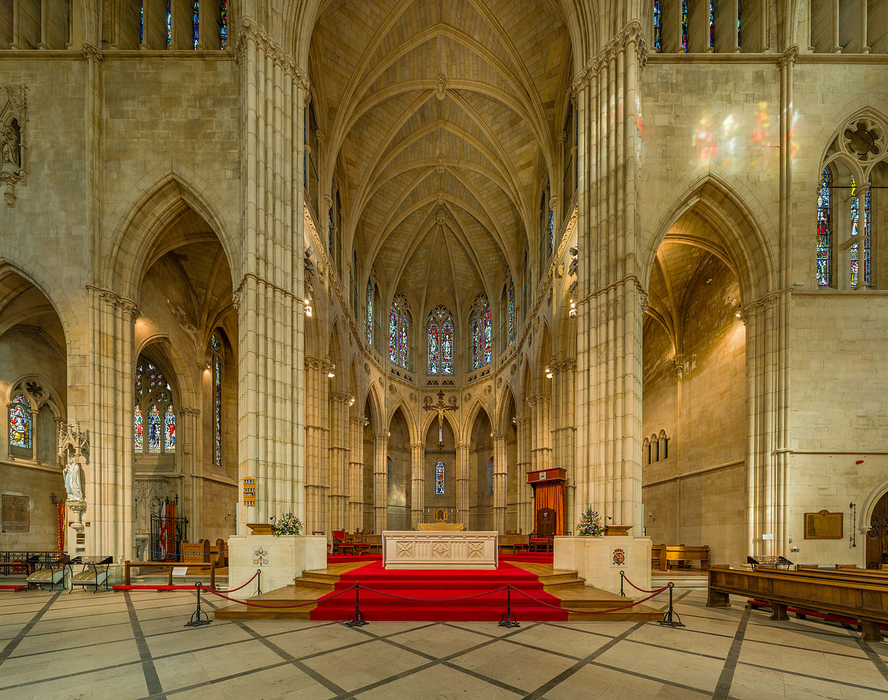 Arundel Cathedral Sanctuary. Credit David Iliff