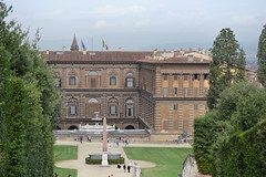 Palazzo Pitti and the Boboli Gardens, Florence.
