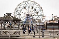 PORTRAITS - Mother and Daughter at Coney Island