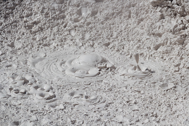 bubbling mud @ Artist Paintpots