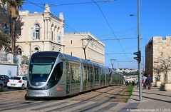Jerusalem Straßenbahn 2015
