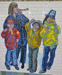 Time Square Subway Station Mosaics - 2015