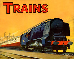 Trains, 1940s Book