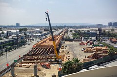 Crenshaw/LAX Line Construction