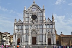 The Basilica of Santa Croce, Florence.