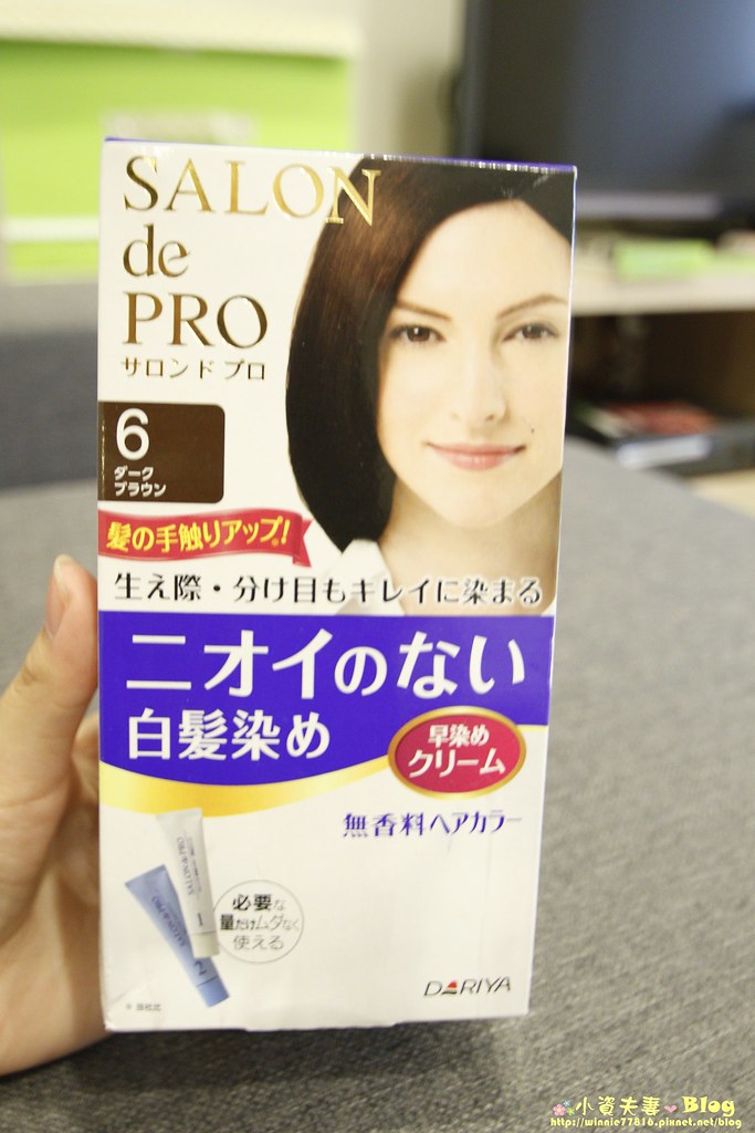日本DARIYA Salon de Pro沙龍級染髮劑 無味型白髮染 (1)