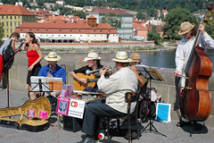 Street Musicians of Prague, Czech Republic