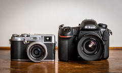 Fujifilm x100 (2011)  / Nikon D500  (2016)