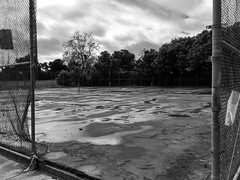 Abandoned Tennis Courts