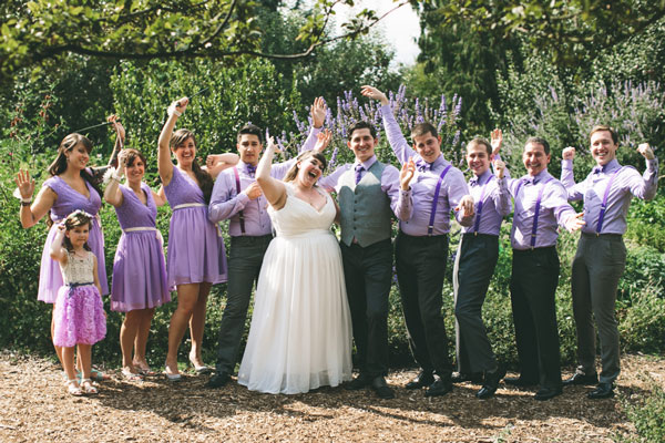 Bridesmaids and Groomsmen at Harry Potter Themed Weddings