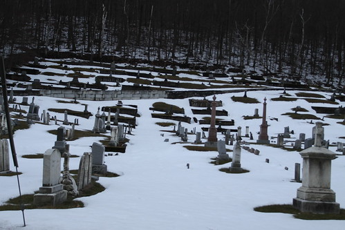 sunset snow graveyard ma adams north img9246
