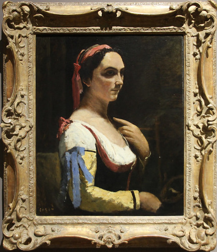 Camille Corot - Italian Woman 1870